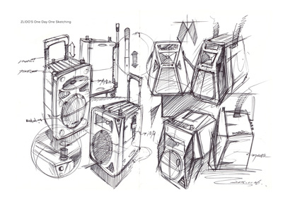 2015產(chǎn)品設(shè)計(jì)手繪 一日一畫的模型設(shè)計(jì)探索